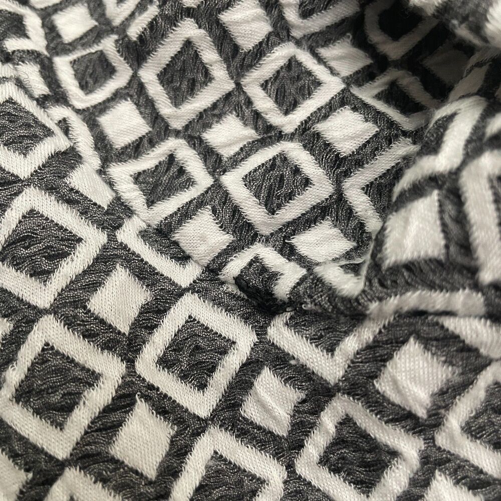 Ruby Rd. Diamond Pattern Open Jacket Womens Ps Bl… - image 5